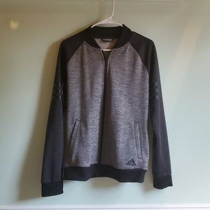 Adidas Zip Up Bomber Jacket